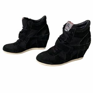 ash high heel sneakers